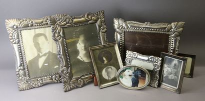 MANNETTE - Set comprising 10 wooden picture...