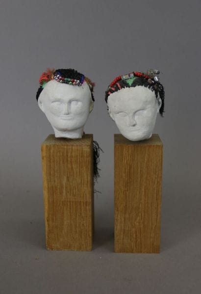 Sylvie SANDJIAN (Born 1953)
Two sculpted...