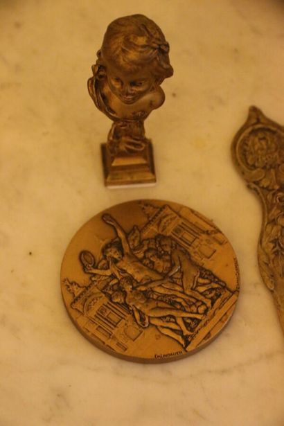 Set of ormolu display items including: a...