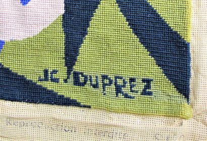 Jean-Claude DUPREZ (20th century)
Arlequine,
Wool...