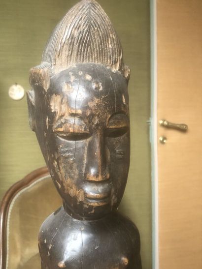 BAOULE, Africa, Ivory Coast,
Carved wooden...