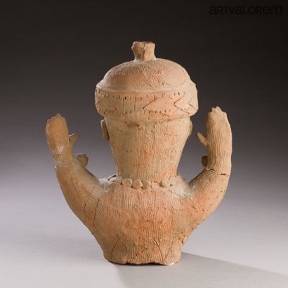 JAPAN, early 20th century. 
Haniwa in the...