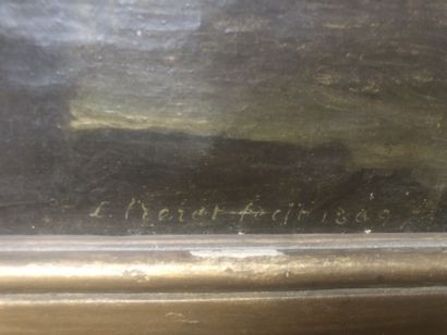19th century SCHOOL.
Birds on a tree,
Oil...