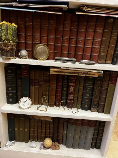 [BIBLIOPHILIE - MANNETTE]
Set of bound and...