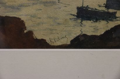 Robert LALOUE (1884-1929)
Rocky coast at...