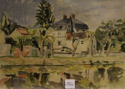LAVENANT (20th century)
The Men Du at Carnac,...