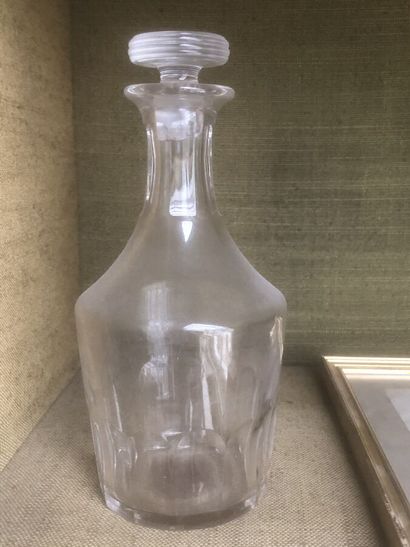 MANNETTE - Set comprising : 
- 2 glass vases...