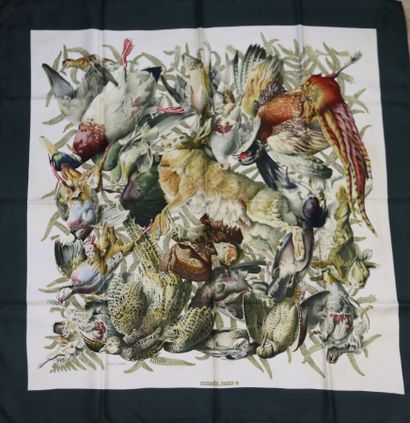 HERMÈS Paris
Printed silk square, 