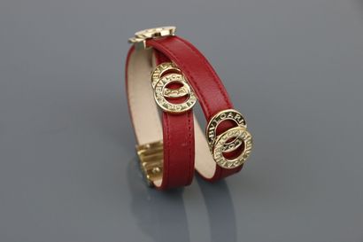 BULGARI
Serpenti forever bracelet, in gilded...
