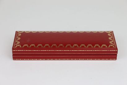 CARTIER Must
Gold-plated fountain pen, checkered...