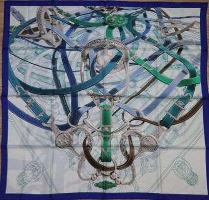 HERMÈS Paris
Printed silk twill 