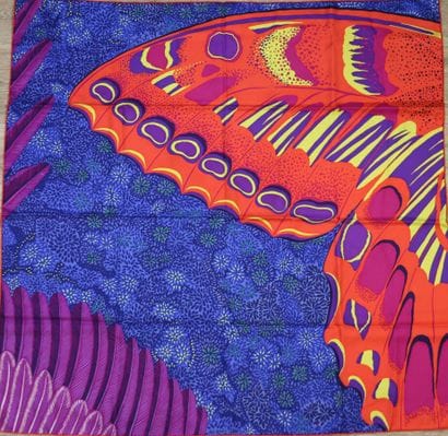 HERMÈS Paris
Printed silk twill scarf, titled...