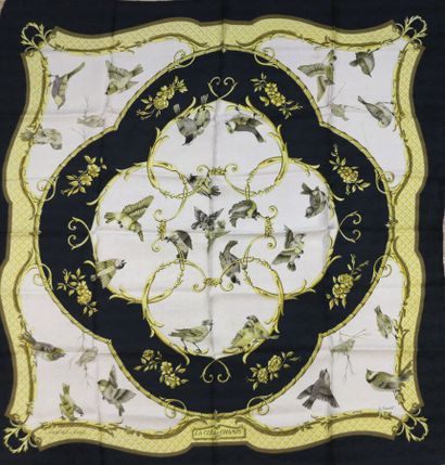 HERMÈS Paris
Printed silk square, titled...