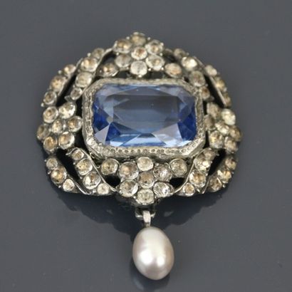 800°/°° silver shoe buckle decorated with...