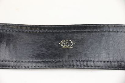 GUCCI - Made in Italy
Three belts with gilded...