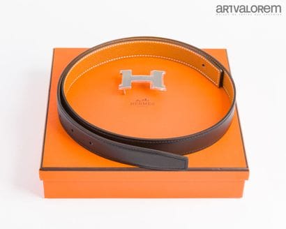 HERMÈS Paris
Women's H reversible belt in...