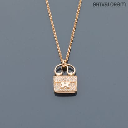HERMÈS Paris
Constance amulet pendant in...