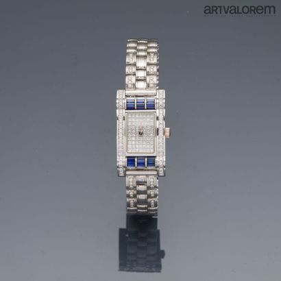 CORUM 
Ladies' wristwatch in white gold 750°/°°....