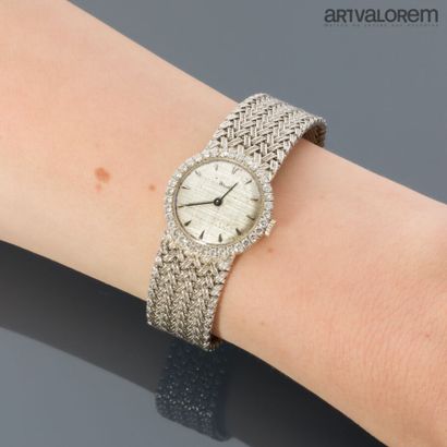 DERMONT
Ladies' wristwatch in 750°/°° white...