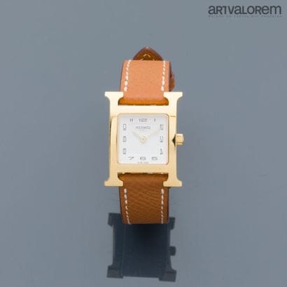 HERMES Paris
Heure H watch, small model,...