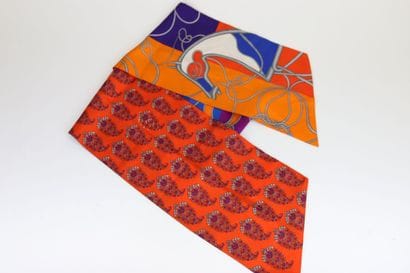 HERMÈS Paris
Twilly maxi silk stole 