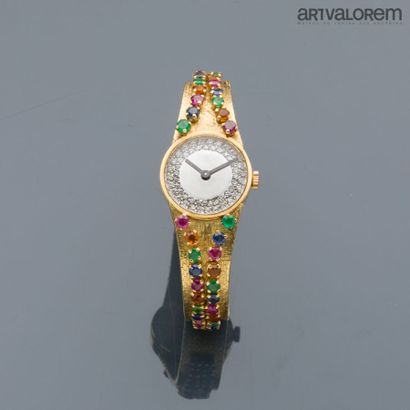 Ladies' wristwatch in yellow gold 750°/°°...