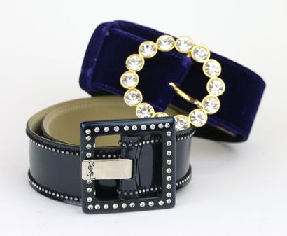 YVES SAINT LAURENT - Rive Gauche
Purple velvet...