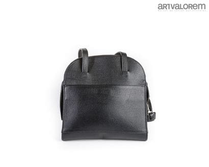 BALENCIAGA
Black vinyl handbag
Black vinyl...