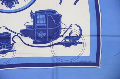 HERMÈS Paris
Printed silk square, 