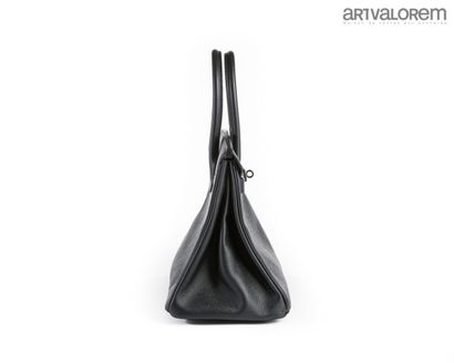 HERMÈS Paris
Birkin bag 30cm in black Epsom...