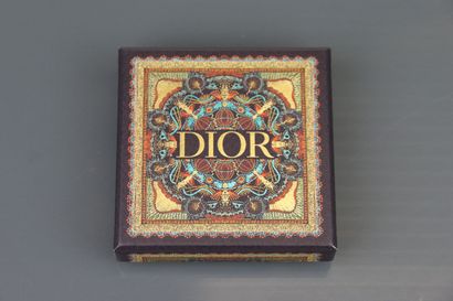 DIOR
Two gold-plated rings set with faceted...
