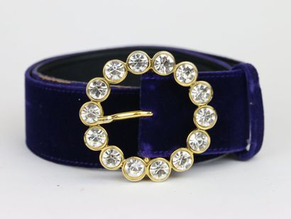 YVES SAINT LAURENT - Rive Gauche
Purple velvet...