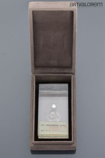Diamant sous scellé N° 511597 avec Certificat...