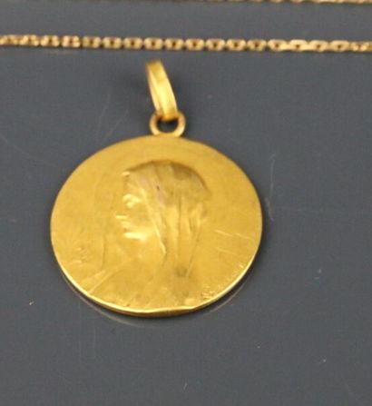 Yellow gold 750°/°° chain with força links,...