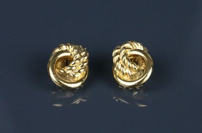 CHRISTIAN DIOR
Paire de clips d'oreilles...
