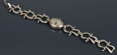 DIFOR
Ladies' bracelet watch in silver 800°/°°,...