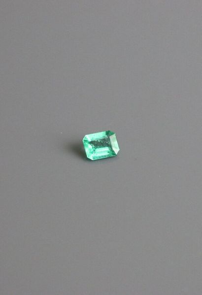 Emerald-cut emerald
Weight: 1.04 carat