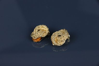 CHRISTIAN DIOR
Paire de clips d'oreilles...