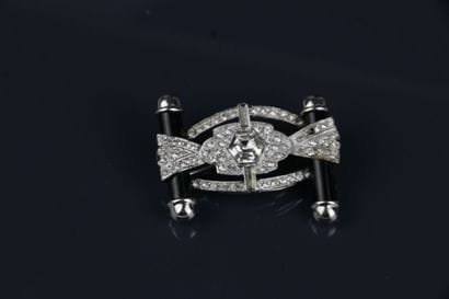 VERSACE
Deux paires de clips d'oreilles en...