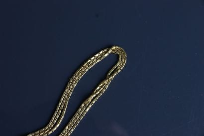 Necklace in yellow gold 750°/°° composed...