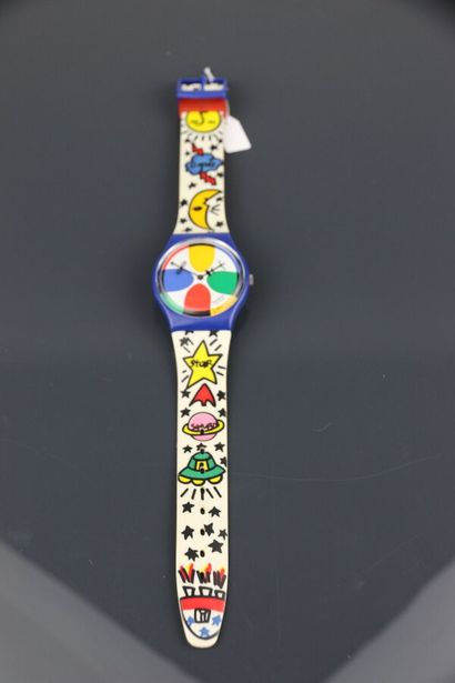 SWATCH PAR Jean-Charles de CASTELBALJAC
Montre...