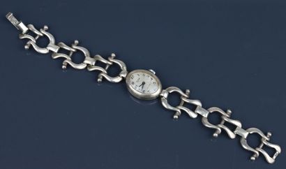 DIFOR
Ladies' bracelet watch in silver 800°/°°,...
