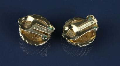 CHRISTIAN DIOR
Paire de clips d'oreilles...