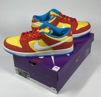 NIKE SB
Une paire de basket basse,
Modèle...