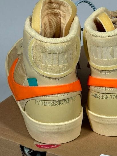 NIKE x OFF-WHITE
A pair of high-top sneakers,
Model...