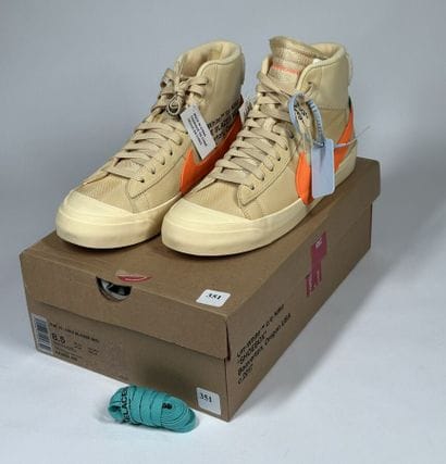 NIKE x OFF-WHITE
A pair of high-top sneakers,
Model...