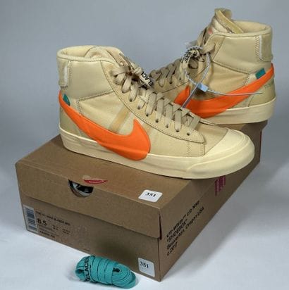 NIKE x OFF-WHITE
A pair of high-top sneakers,
Model...