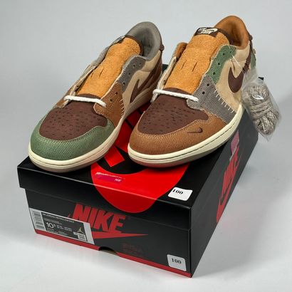 NIKE / JORDAN
A pair of low-top sneakers,
Model...