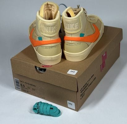 NIKE x OFF-WHITE
A pair of high-top sneakers,
Model...