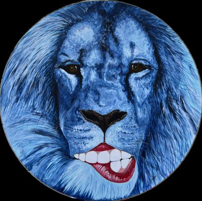 Nicolas PEYRON (né en 1972)
Lion bleu
Acrylique...